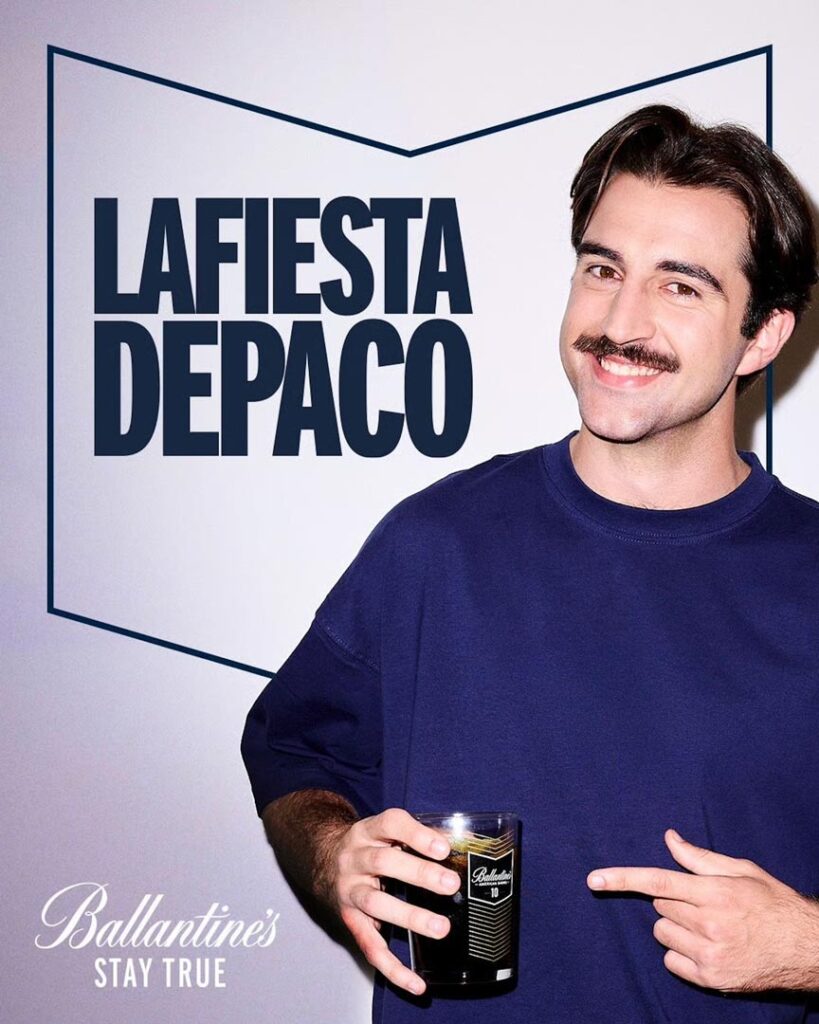 Producción de evento Ballantines en Málaga para La Fiesta de Paco